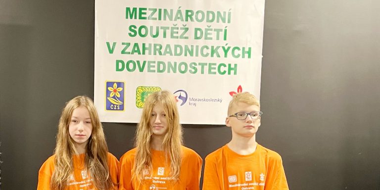 Mezinárodní soutěž dětí v zahradnických dovednostech ZŠ Jarošova